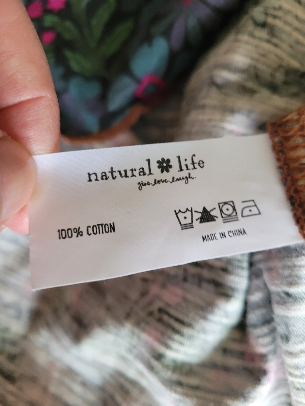 Natural Life Cotton Super Soft Long Sleeve Top - Picture 6 of 6